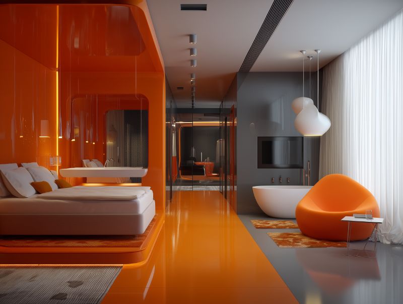 Dune Suite with panoramic desert views
